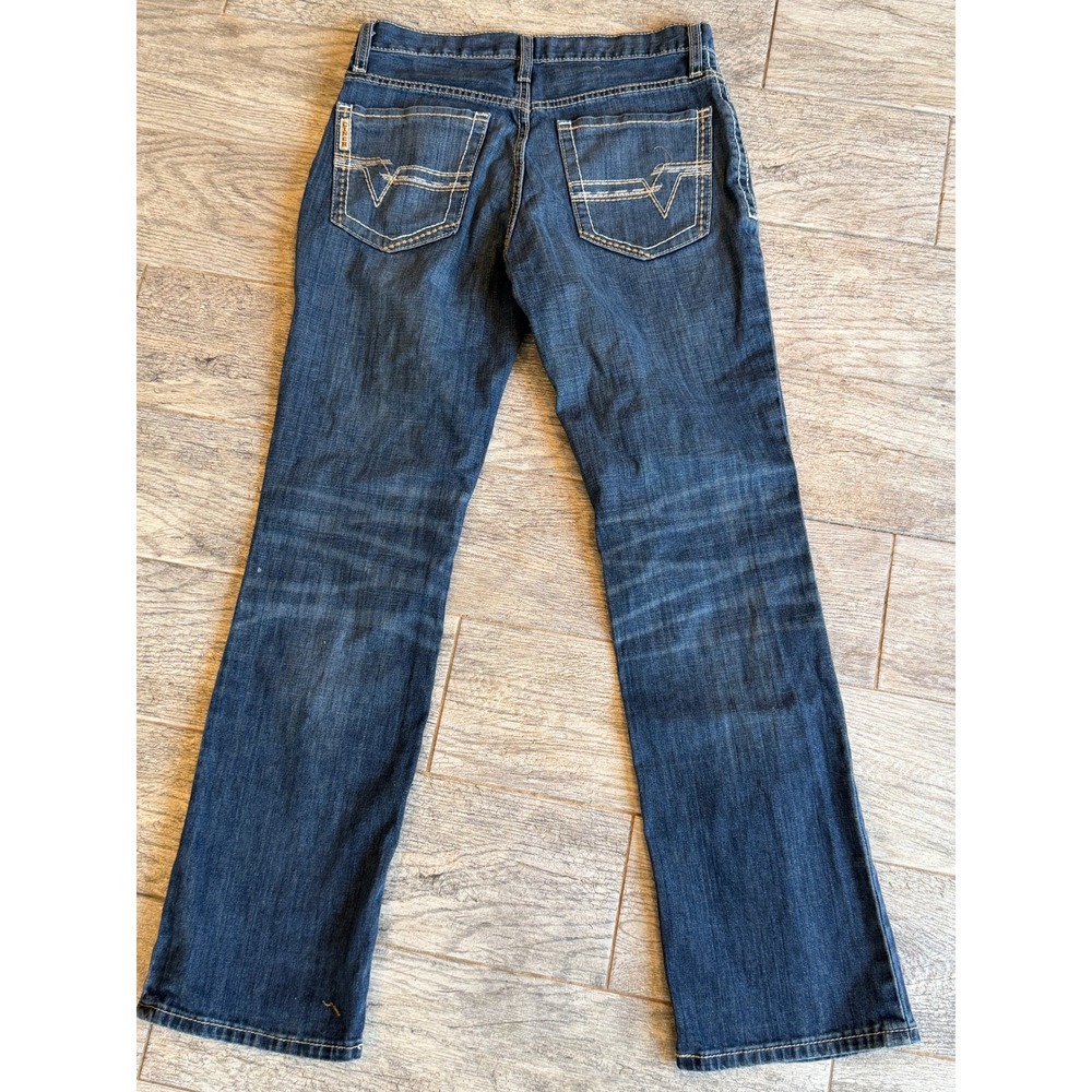 Cinch Ian Jeans 30x32 Slim Straight 30 x 32 Dark Wash Denim Mens Western Rodeo